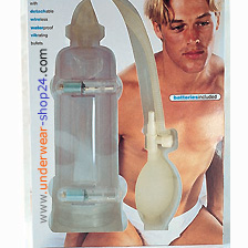 Penis-Pumpe 2001 mit Duo-Vibration